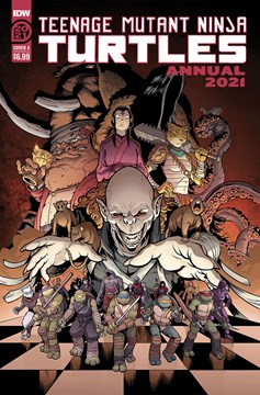 Teenage Mutant Ninja Turtles Annual 2021 Volume 2 Cover A Casey Maloney