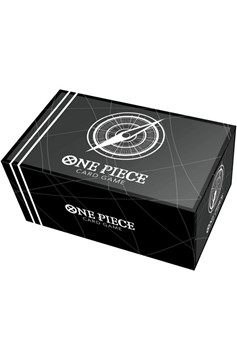 One Piece TCG Black Storage Box With Logo