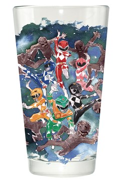 Power Rangers Ranger Watercolor Px Pint Glass