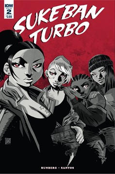 Sukeban Turbo #2 Santos Cover (Of 4)