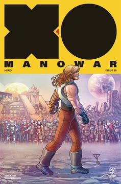 X-O Manowar #25 1 for 20 Incentive Portela Interlocking (2017)