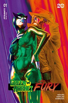 Green Hornet Miss Fury #1 Cover Z Spears Ultraviolet