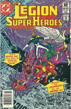 The Legion of Super-Heroes #284 [Newsstand]