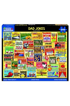 Dad Jokes (1932Pz) - 1000 Piece Jigsaw Puzzle