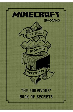 Minecraft Hardcover Book Volume 1 The Survivors' Book of Secrets