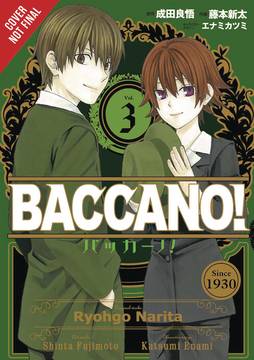Baccano Manga Volume 3