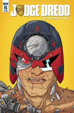 Judge Dredd Blessed Earth #5 Cover A Farinas