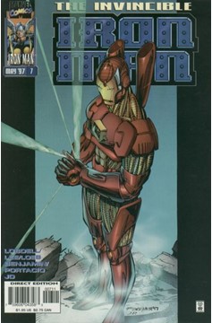 Iron Man #7 [Direct Edition]-Very Fine