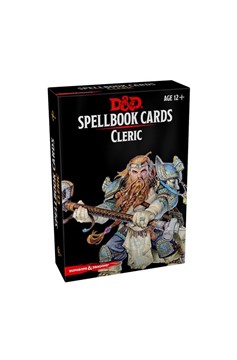 Dungeons & Dragons RPG: Spellbook Cards - Cleric (149 Cards)