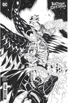 Batman Off-World #4 Cover D 1 for 50 Incentive Doug Mahnke Black & White Card Stock Variant (Of 6)