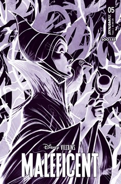 Disney Villains Maleficent #5 Cover R 7 Copy Last Call Incentive Puebla Black & White