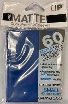Ultra Pro Deck Protector Sleeves - Pro-Matte Small Blue (60Ct)