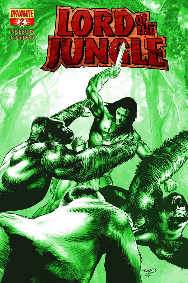 Lord of the Jungle #2 15 Copy Renaud Jungle Green Incentive