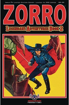 Zorro Legendary Adventures Book 2 #4 Limited Edition Cover