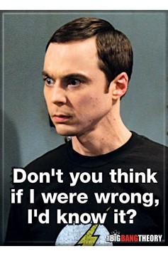 Big Bang Theory Sheldon Wrong Magnet | ComicHub