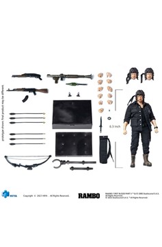 ***Pre-Order*** First Blood II Exquisite Super Series 1/12 First Blood II John Rambo Action Figure