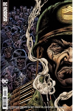 DC Horror Presents Sgt Rock Vs The Army of the Dead #2 Cover C 1 for 25 Incentive Kyle Hotz Card Stock (Of 6)