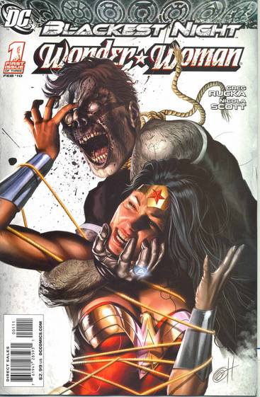 Blackest Night Wonder Woman #1