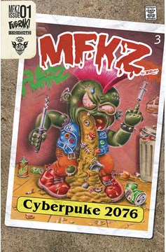 Mfkz #1 10 Copy Cyberpuke 2076 Incentive