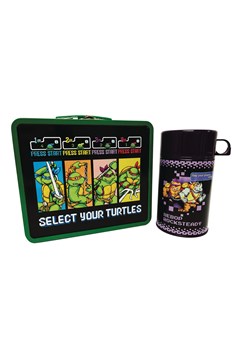Tin Titans Teenage Mutant Ninja Turtles Arcade Px Lunchbox & Bev Container