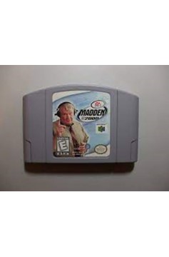 Nintendo 64 N64 Madden 2000 Pre-Owned