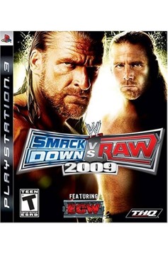 Playstation 3 Ps3 Smack Down Vs Raw 2009