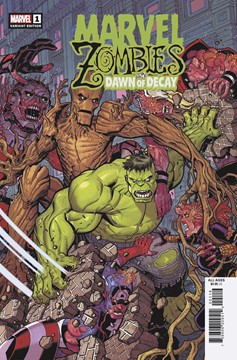 Marvel Zombies: Dawn of Decay #1 Nick Bradshaw Variant 1 for 25 Incentive