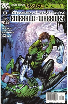 Green Lantern Emerald Warriors #8 Variant Edition (War of the Green Lanterns) (2010)