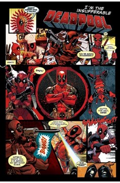 Deadpool Panels Poster