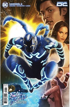 Hawkgirl #2 Cover C Kaare Andrews Blue Beetle Movie Card Stock Variant (Of 6)