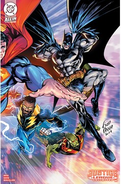 Justice League Unlimited #4 Cover F 1 for 25 Incentive Fico Ossio Wraparound Card Stock Variant