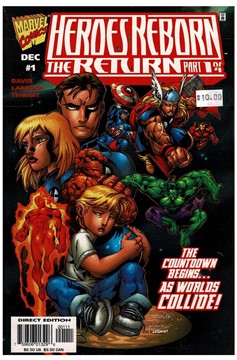 Heroes Reborn: The Return #1-4 Comic Pack 