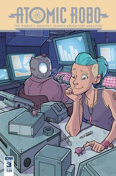 Atomic Robo Spectre of Tomorrow #3 Cover A Wegener