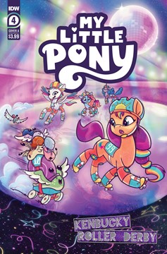 My Little Pony: Kenbucky Roller Derby #4 Cover A Scruggs