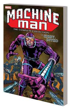 Machine Man by Kirby And Ditko Complete Collection Graphic Novel