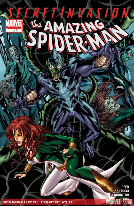 Secret Invasion Amazing Spider-Man #1 (2008)
