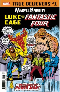 True Believers Mk 20th Anniversary Luke Cage Fantastic Four #1
