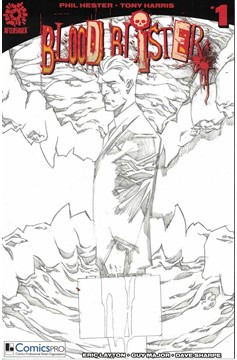 Bloodblister #1 Comicspro Variant 2017 Tony Harris
