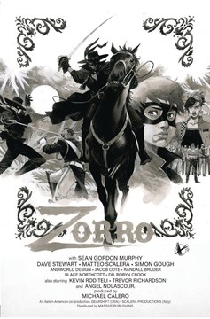 Zorro Man of the Dead #1 Cover F 1 for 10 Incentive Scalera (Mature) (Of 4)