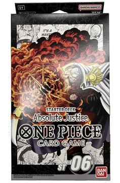 One Piece TCG: Absolute Justice Navy Starter Deck (St-06)