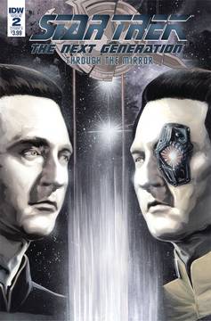 Star Trek Tng Through The Mirror #2 Cover A Woodward