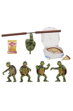 Teenage Mutant Ninja Turtles 1990 Baby Turtles 1/4 Scale Action Figure Set