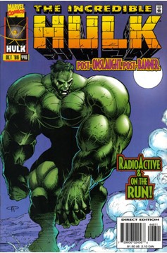 The Incredible Hulk #446 [Direct Edition]-Near Mint (9.2 - 9.8) [Overpower Card Inserts Intact]