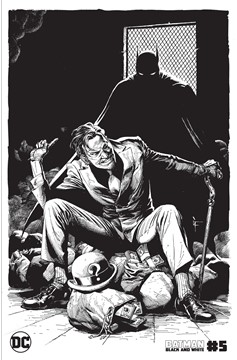 Batman Black & White #5 Cover C Gary Frank the Riddler Variant (Of 6)