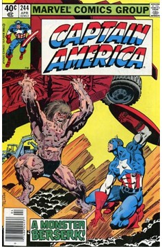 Captain America #244 [Newsstand]