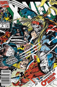 X-Men #5 [Newsstand]-Very Fine (7.5 – 9) [1St App. of Maverick, 2nd App. of Omega Red]