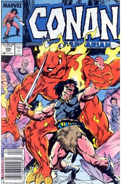 Conan The Barbarian #205 [Newsstand]