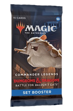 Magic the Gathering TCG: Commander Legends Battle For Baldur's Gate Set Booster Pack