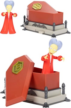 The Simpsons Premium Vampire Mr Burns Action Figure