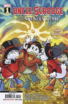 Uncle Scrooge Infinity Dime #1 2nd Printing Mirka Andolfo Variant